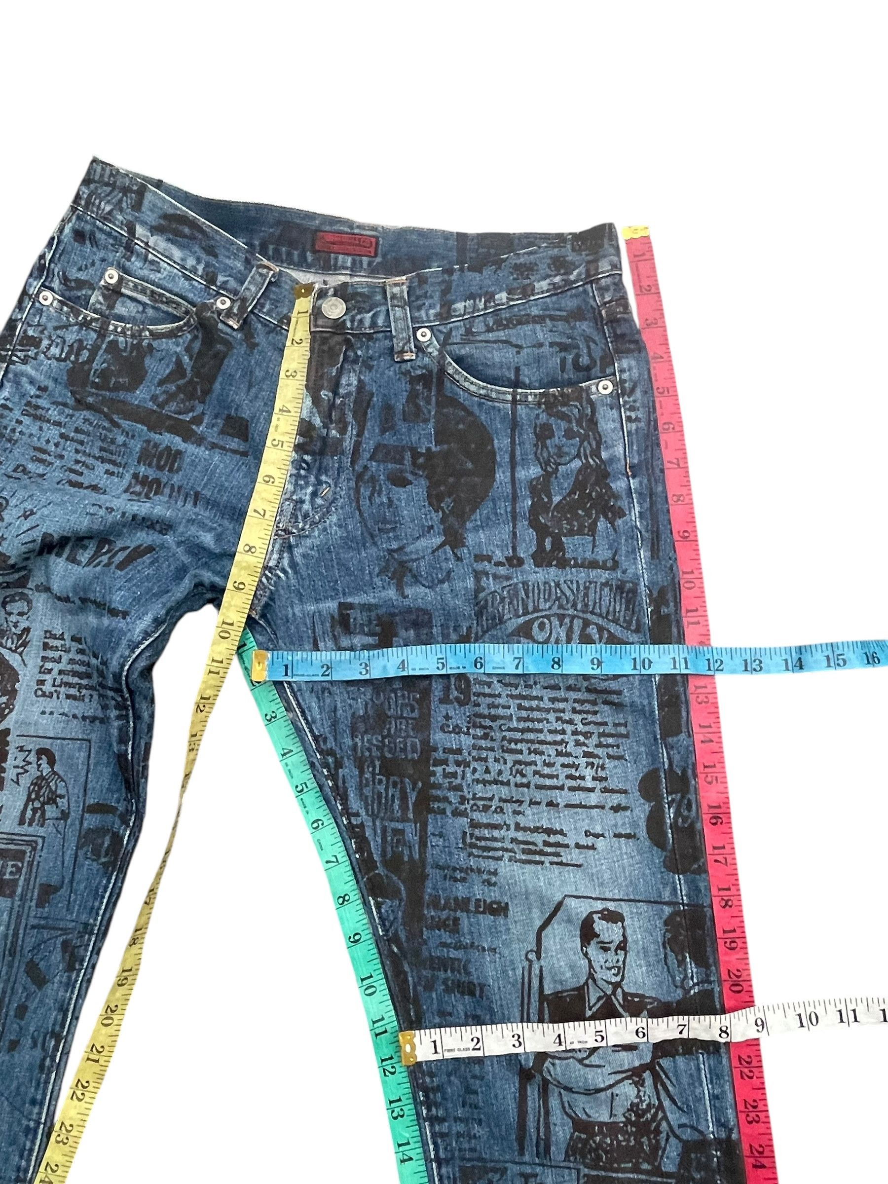 Johnbull Vintage Johnbull Custom AOP Denim Size US 32 / EU 48 - 9 Thumbnail