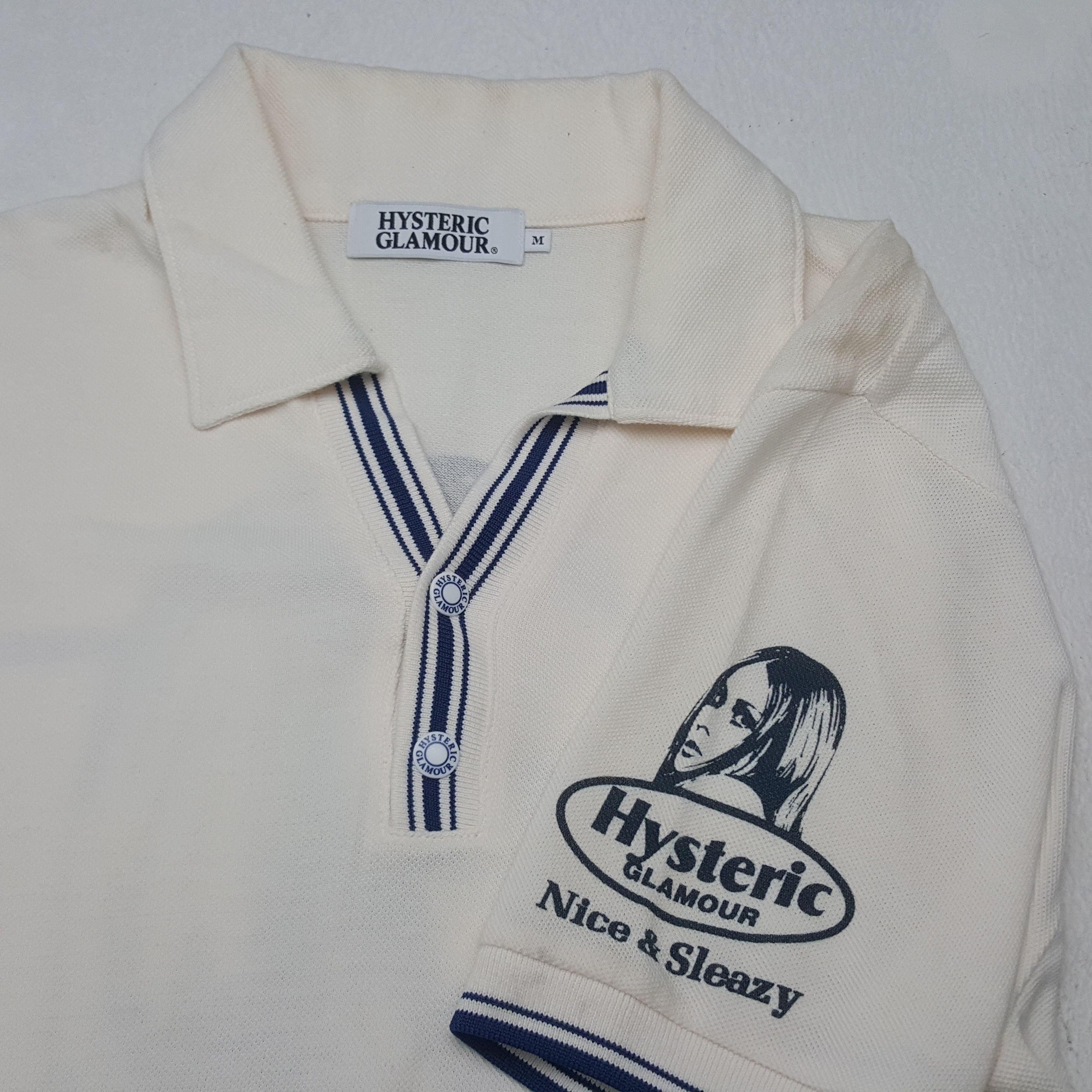Hysteric Glamour × Japanese Brand × Vintage Vintage Hysteric Glamour Japanese Brand Polos Size US S / EU 44-46 / 1 - 5 Thumbnail