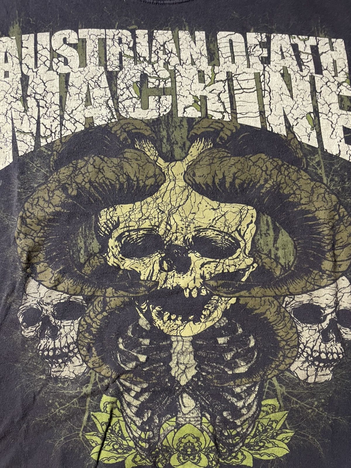 Vintage Vintage Early 2000s Austrian Death Machine shirt Size US L / EU 52-54 / 3 - 2 Thumbnail