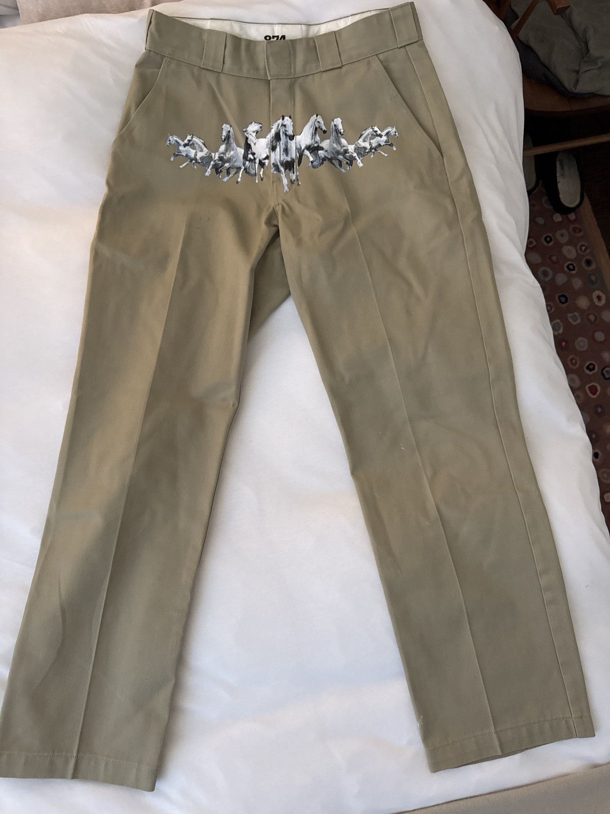basketcase gallery basketcase gallery 'robins (bone)' cargo pants