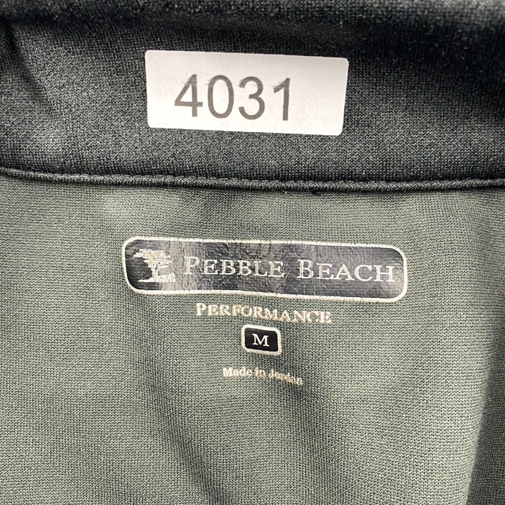 Vintage Pebble Beach Performance Sweatshirt Mens M Black 1/4 Zip Pullover Active Shirt Size US M / EU 48-50 / 2 - 7 Thumbnail