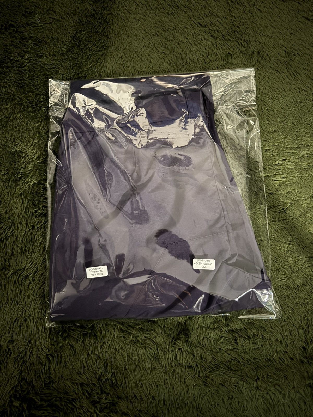 A-COLD-WALL* [50] A-COLD-WALL* Technical Seam-Sealed Pants Purple Size US 34 / EU 50 - 15 Thumbnail