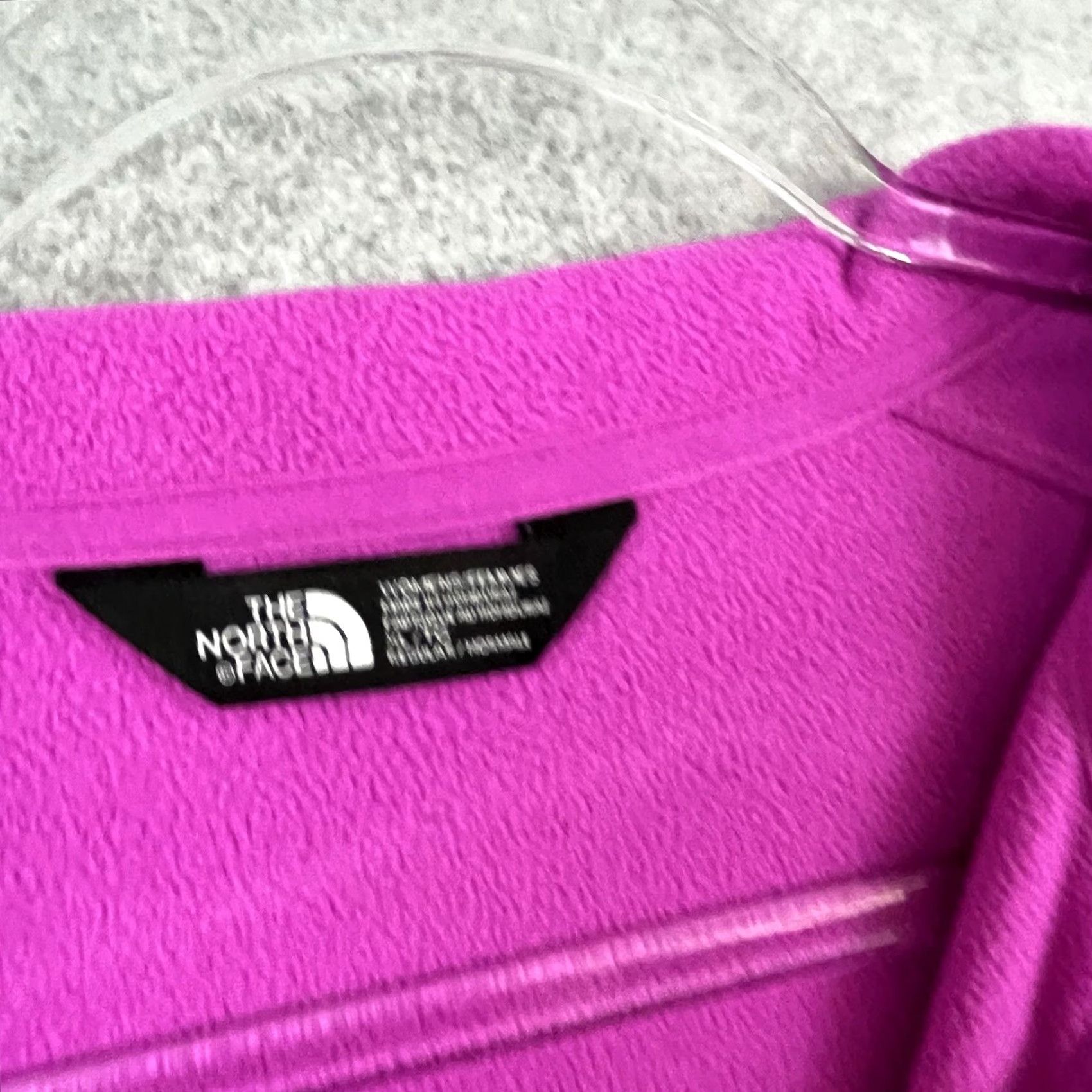 The North Face The North Face Women's Jacket Regular Long Sleeve Fleece Full Zip Purple Size M / US 6-8 / IT 42-44 - 3 Thumbnail