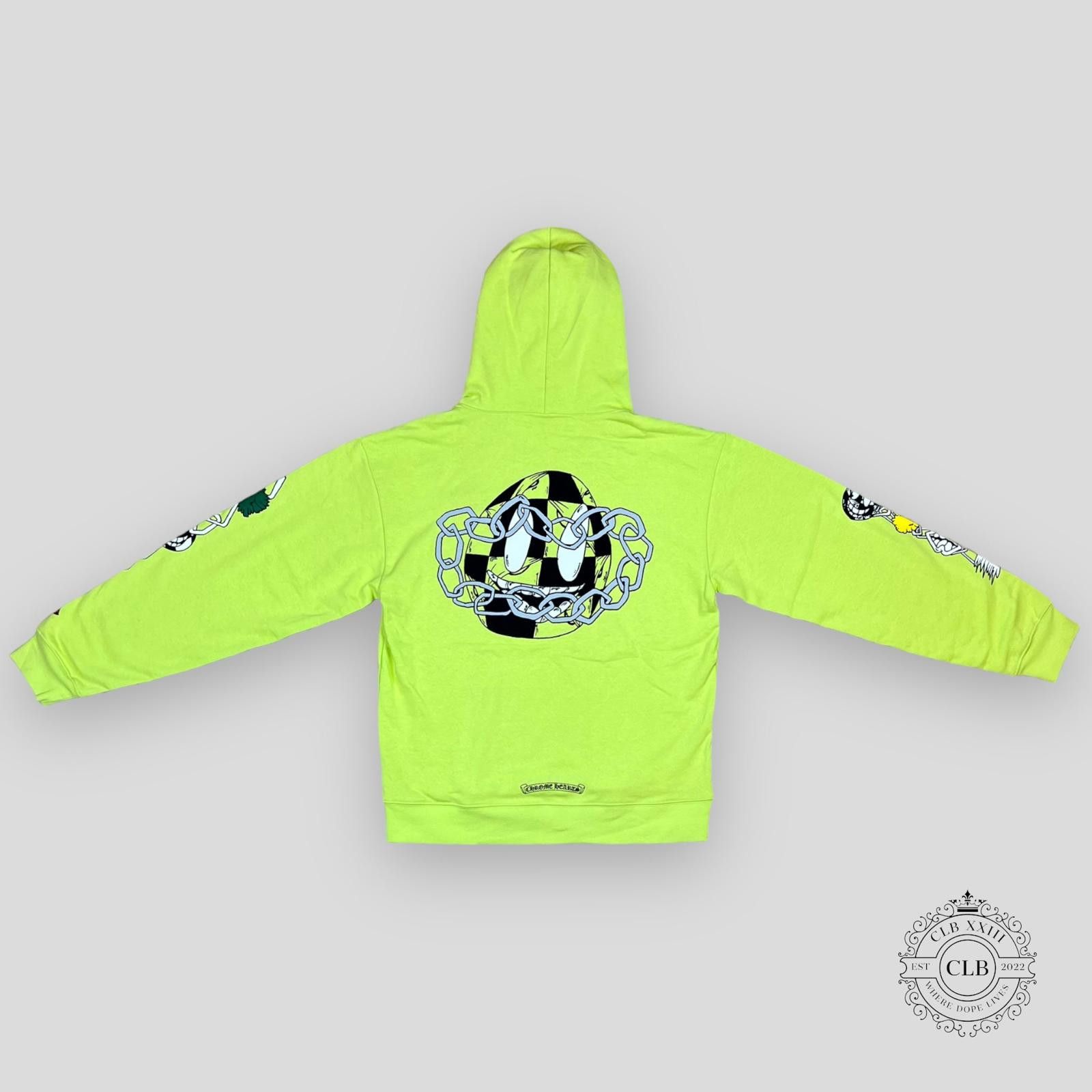 Chrome Hearts CHROME HEARTS MATTY BOY LINK HOODIE - GREEN Size US M / EU 48-50 / 2 - 2 Thumbnail