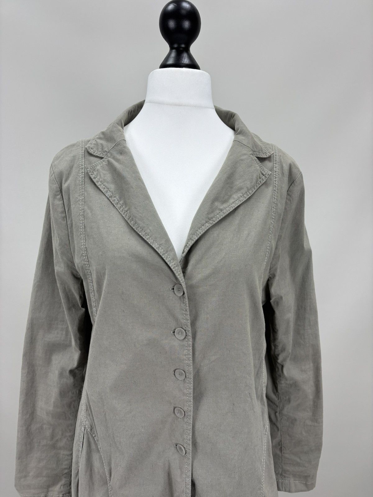 Annette Gortz Womens jacket Annette Gortz Size 46 Color Gray Size L / US 10 / IT 46 - 3 Thumbnail