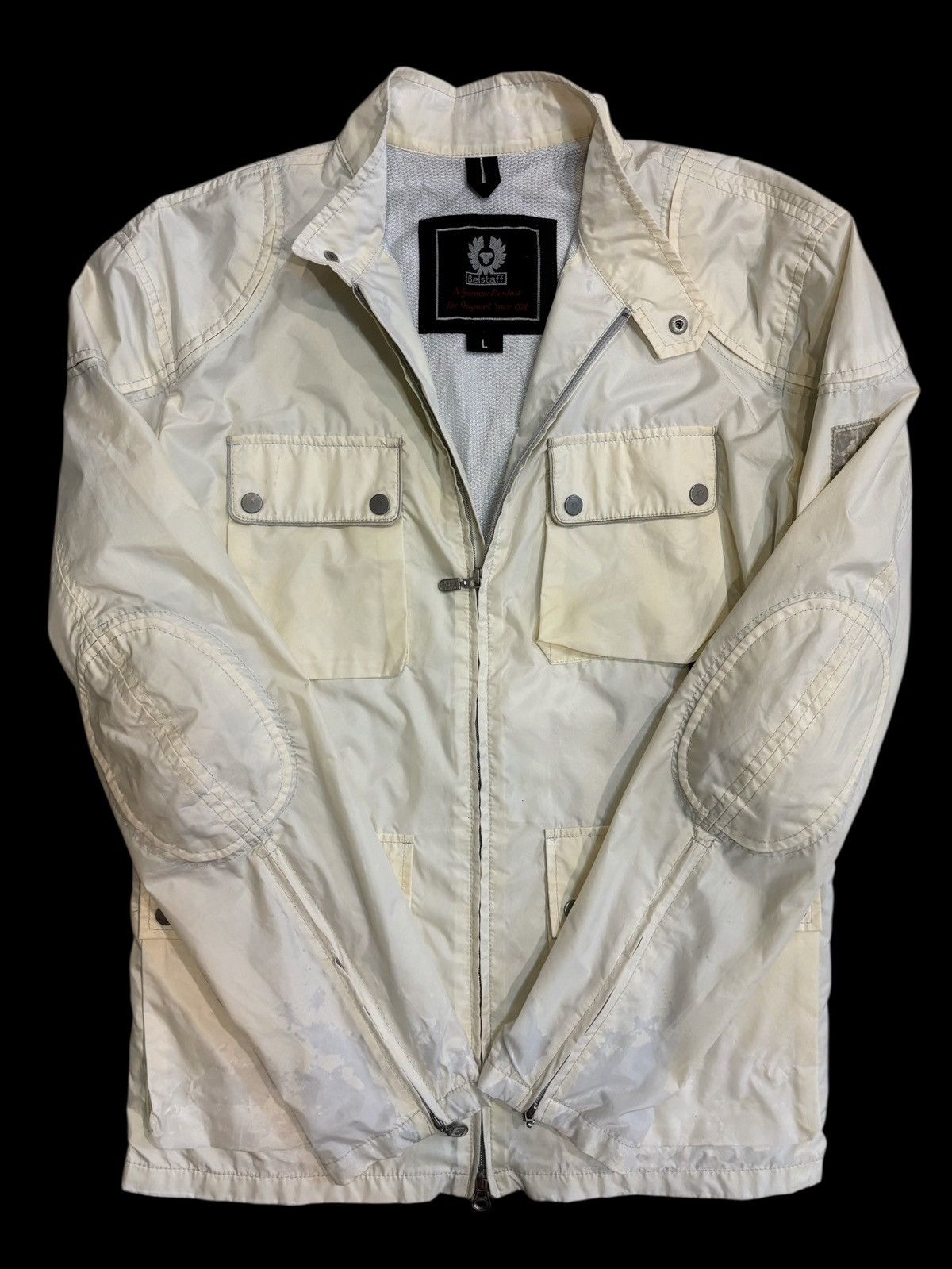 Belstaff Belstaff® Multipocket Motorcycle Jacket. Made in Italy. Size US L / EU 52-54 / 3 - 6 Thumbnail