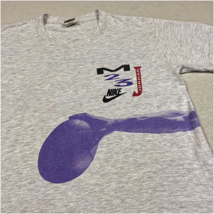 Jordan Brand × Nike × Vintage Vintage rare Nike x Jordan T-shirt Size US S / EU 44-46 / 1 - 6 Thumbnail