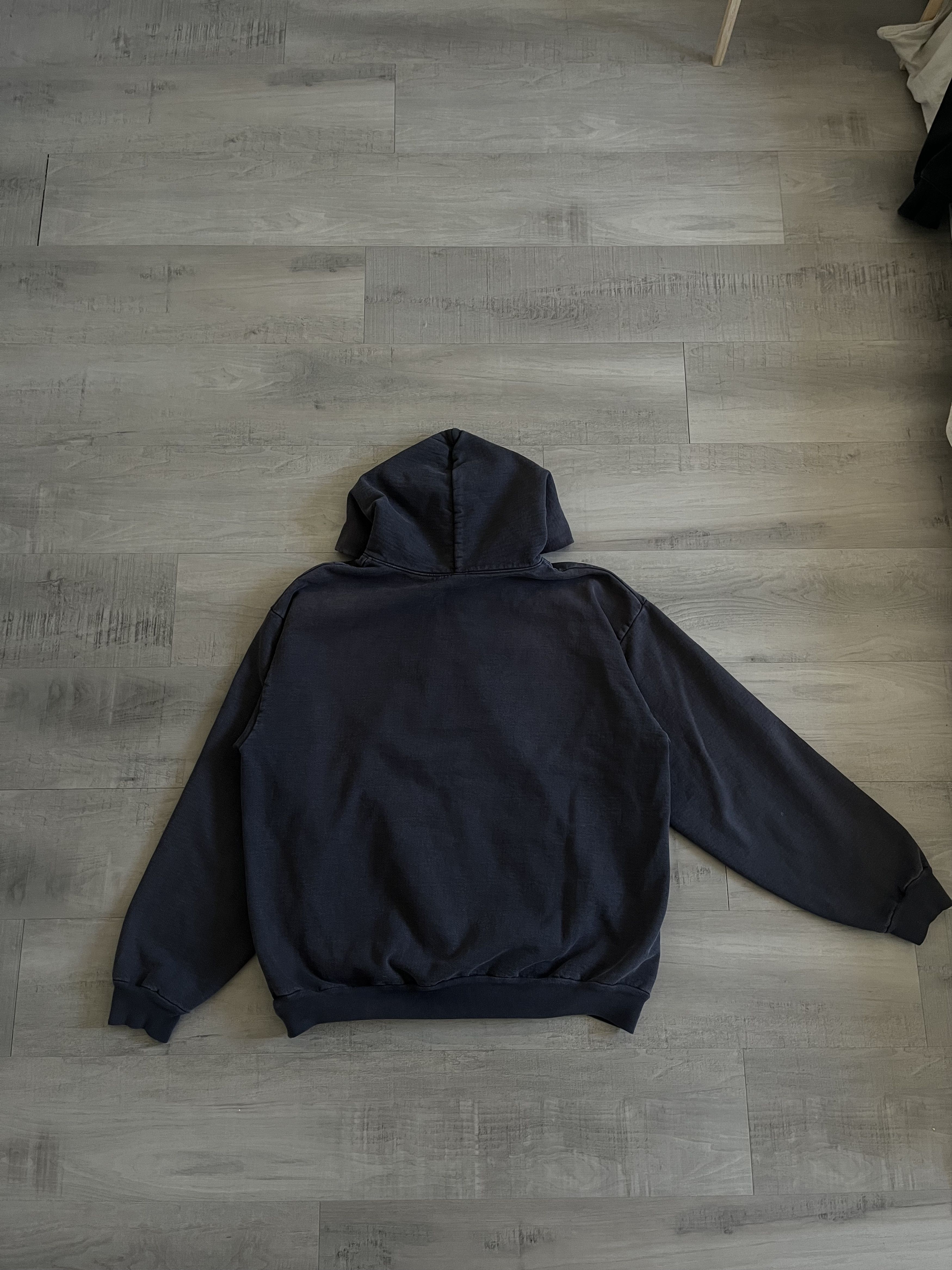 Los Angeles Apparel Los Angeles Apparel 14oz Heavyweight Hoodie - Dolphin Blue Size US XL / EU 56 / 4 - 4 Thumbnail