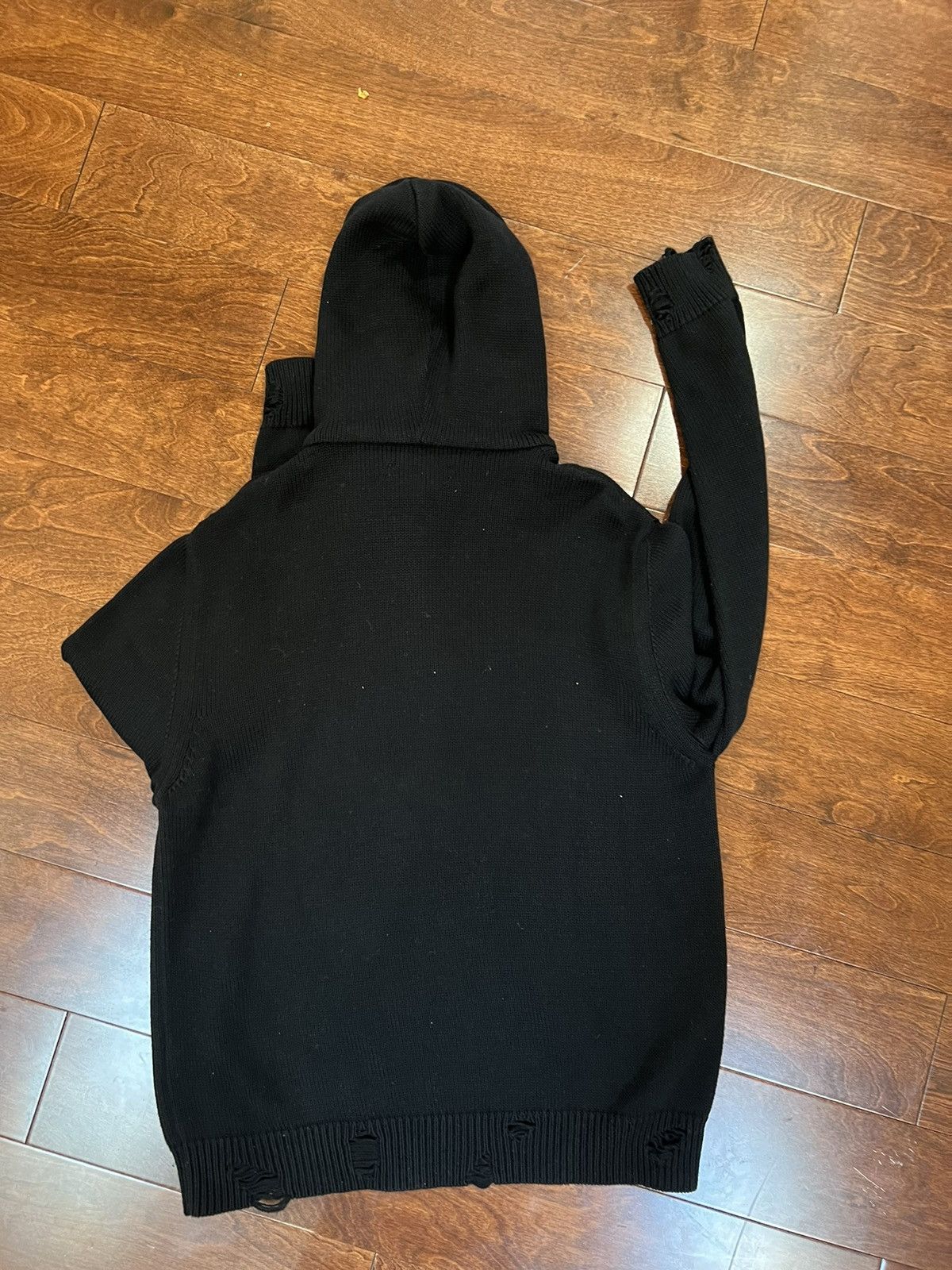 Amiri Amiri knitted amiri logo hoodie Size US L / EU 52-54 / 3 - 9 Thumbnail