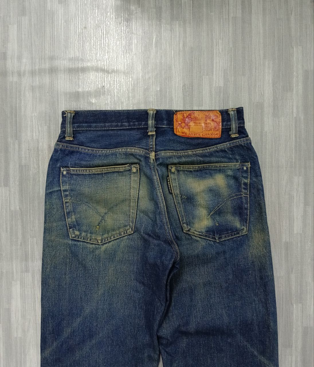 HOLLYWOOD RANCH MARKET × Rusty SICK RUSTY SELVEDGE H.R MARKET DENIM PANTS Size US 28 / EU 44 - 4 Thumbnail