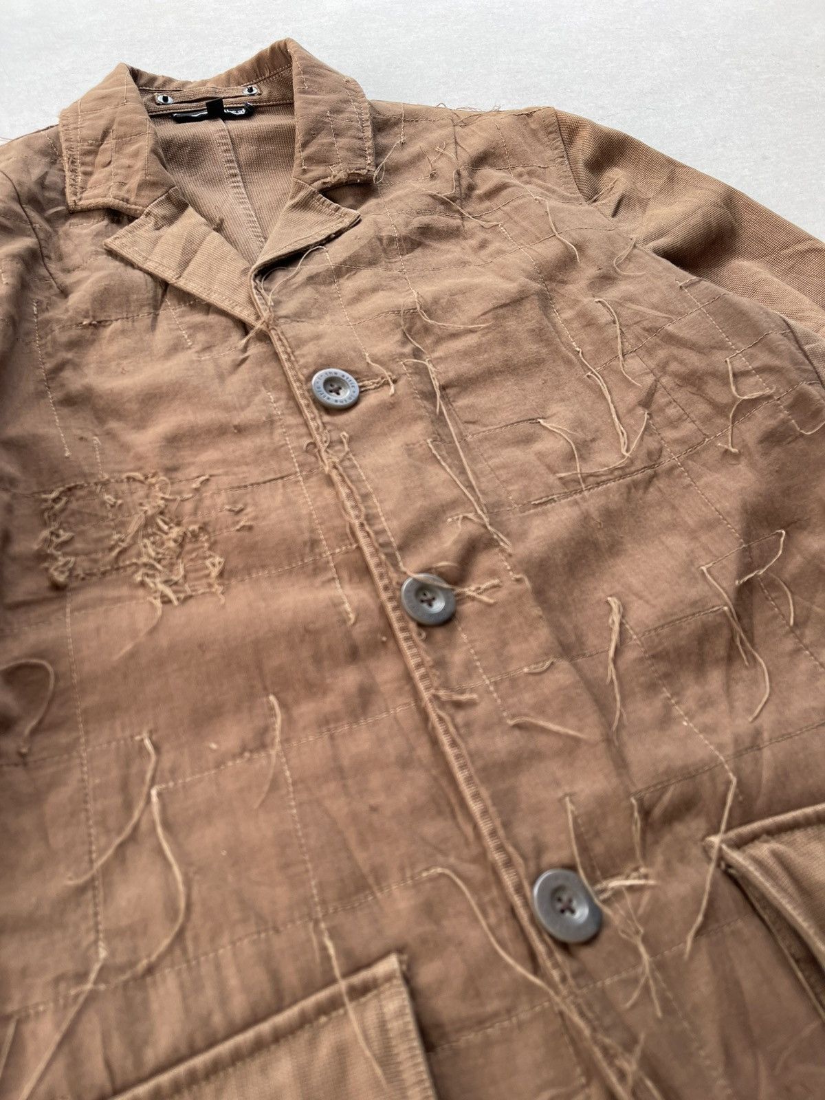 In The Attic 🔥Vintage 2000s In The Attic Patchwork Boro Jacket LGB Style Size US M / EU 48-50 / 2 - 9 Thumbnail