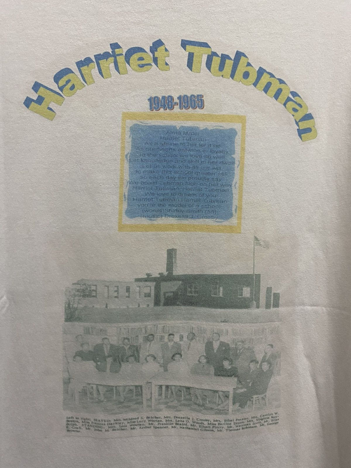 Band Tees × Vintage Vintage 90’s Harriet Tubman Tee Size US XL / EU 56 / 4 - 8 Thumbnail