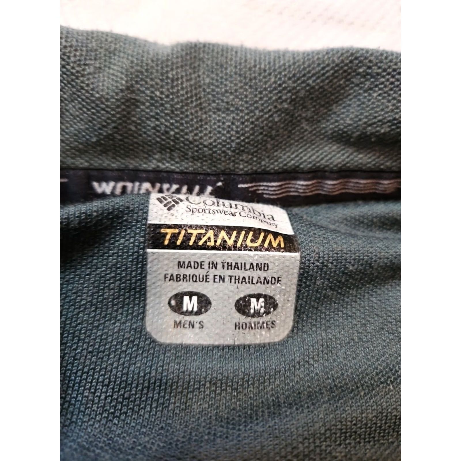 Vintage Columbia Shirt Mens M Gray Titanium Zip Collar Omni dry Top Size US M / EU 48-50 / 2 - 7 Thumbnail