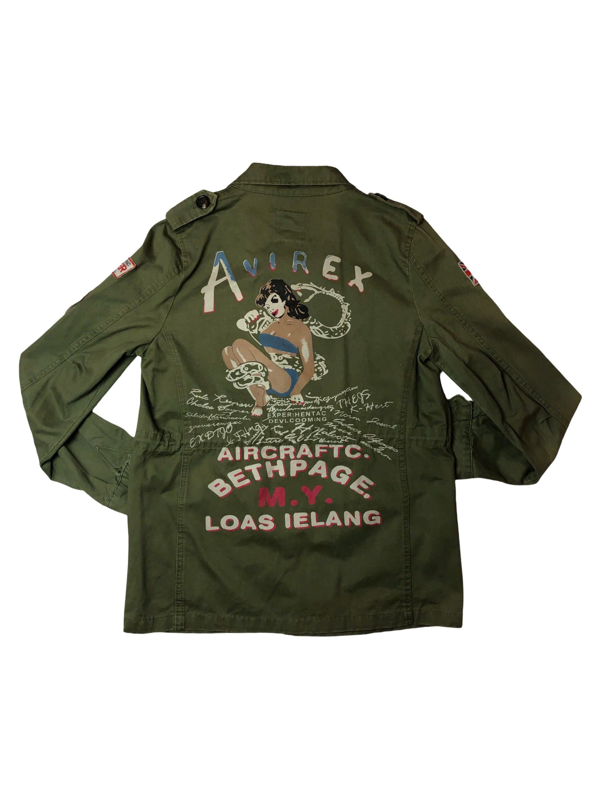 Avirex Avirex Skyeye Military Jacket Size US M / EU 48-50 / 2 - 2 Thumbnail