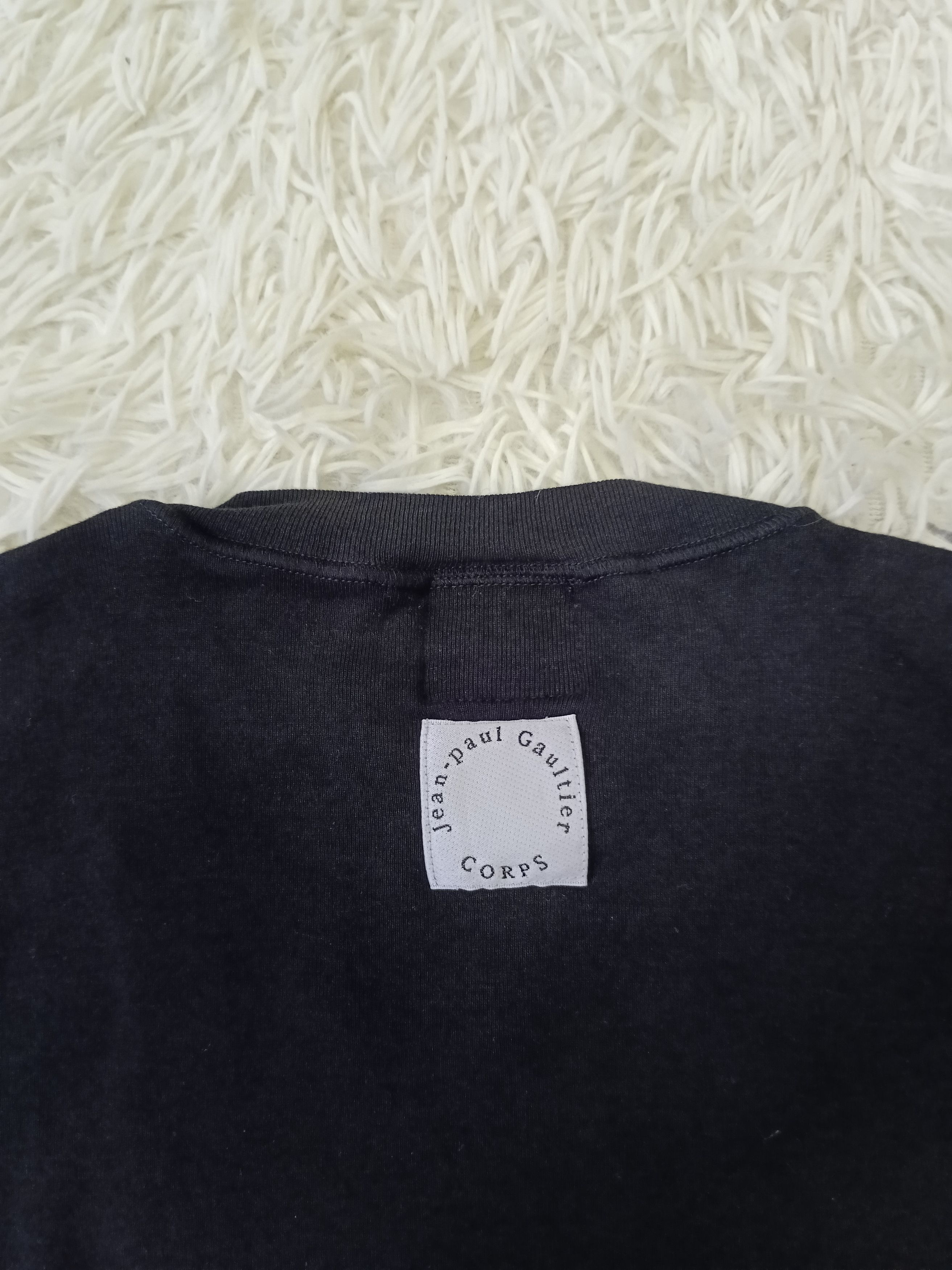 Jean Paul Gaultier JEAN PAUL GAULTIER HOMME BLACK T SHIRT Size S / US 4 / IT 40 - 3 Thumbnail