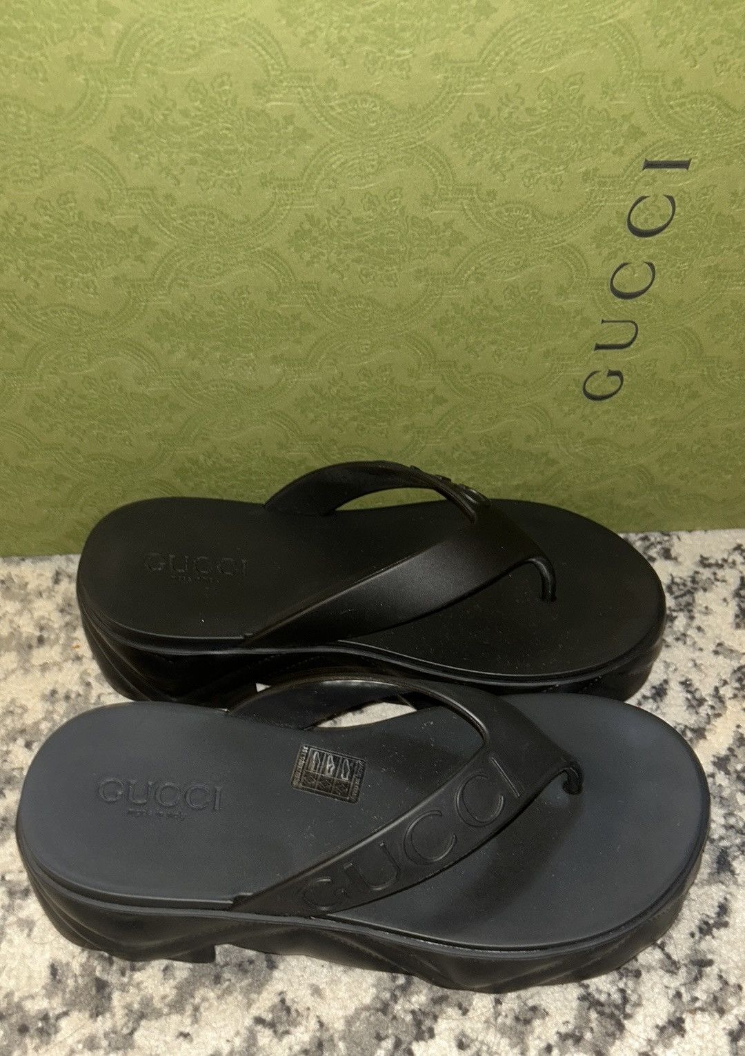 Gucci Gucci Thong Platform Sandal size 37 Size US 7 / IT 37 - 5 Thumbnail