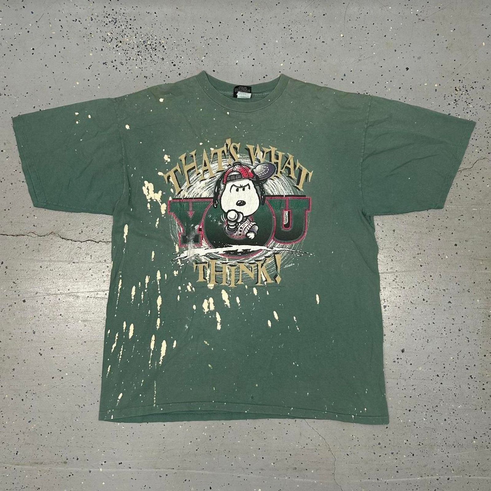 Other VTG Snoopy Bleach t-shirt Size US XL / EU 56 / 4 - 1 Thumbnail