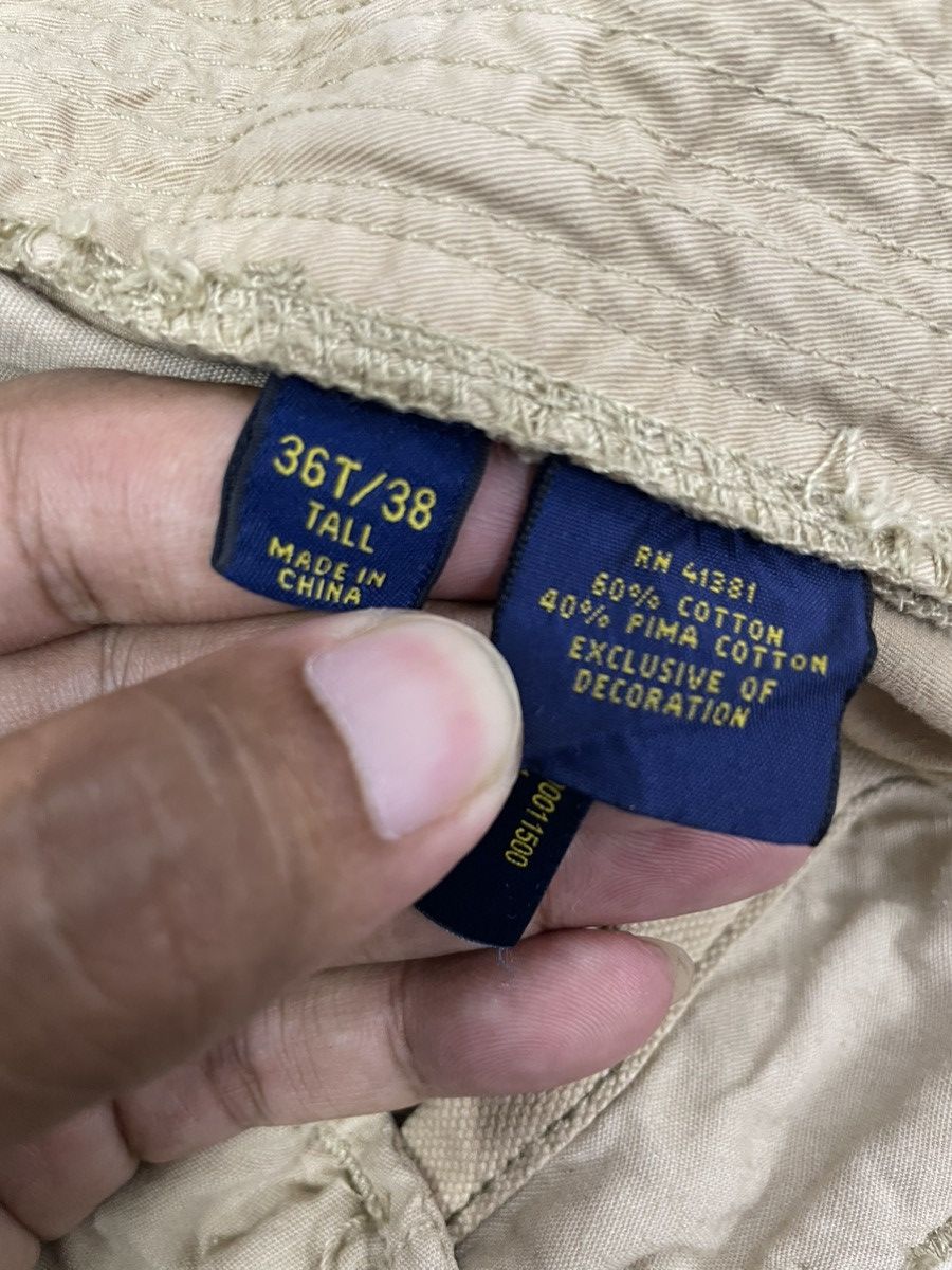 Polo Ralph Lauren Ralph Lauren Military Cargo Pants Talon Zipper Multipockets Size US 36 / EU 52 - 13 Thumbnail