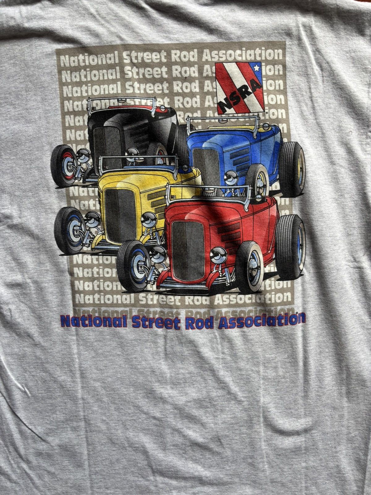 City Streets XL - Vintage 90s National Street Rod Association Racing Tee Size US XL / EU 56 / 4 - 5 Thumbnail