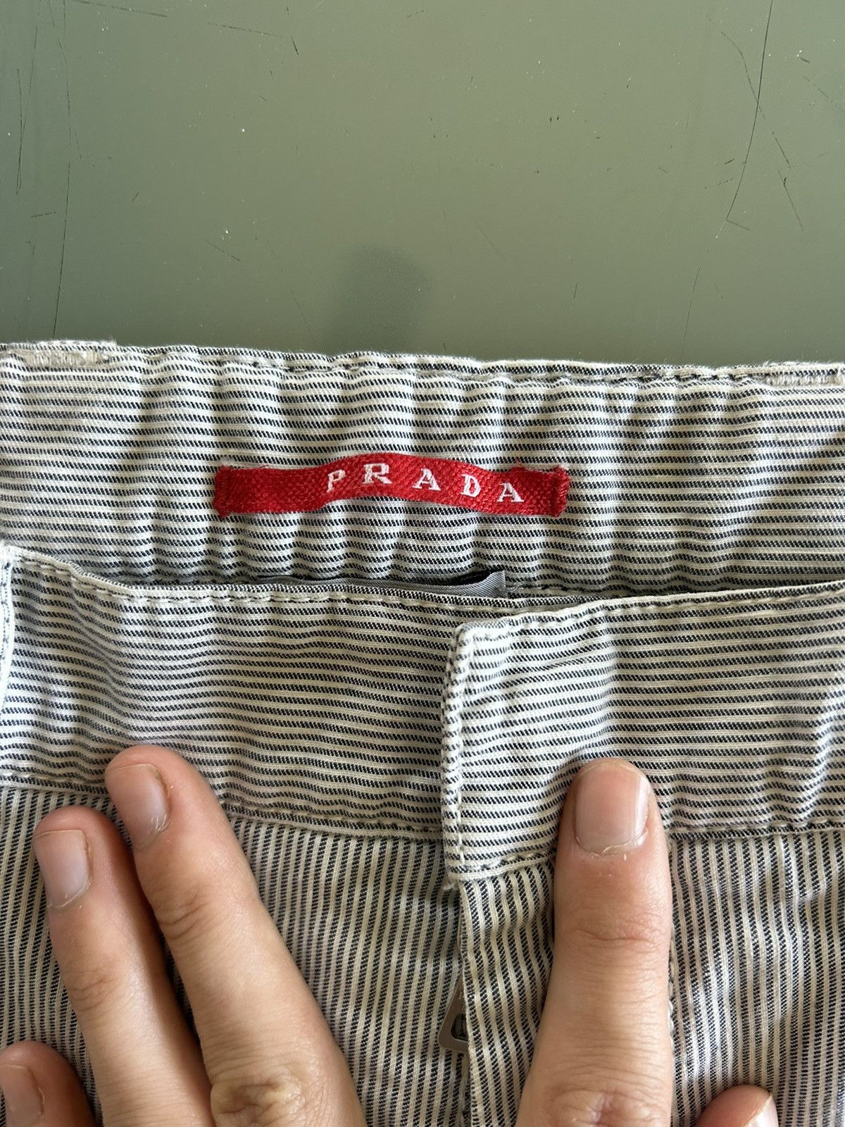 Prada Prada cotton shorts Size US 31 - 2 Thumbnail
