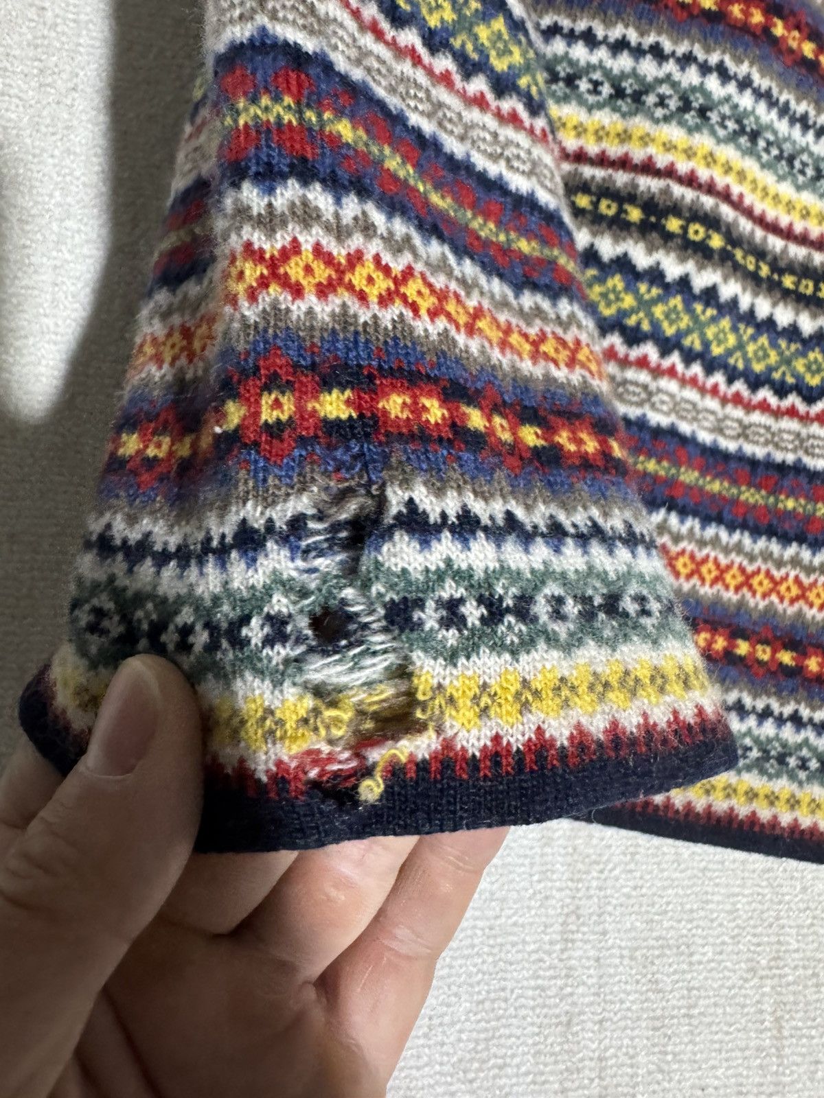 Aime Leon Dore × Drake's Knit balaclava Size ONE SIZE - 4 Thumbnail