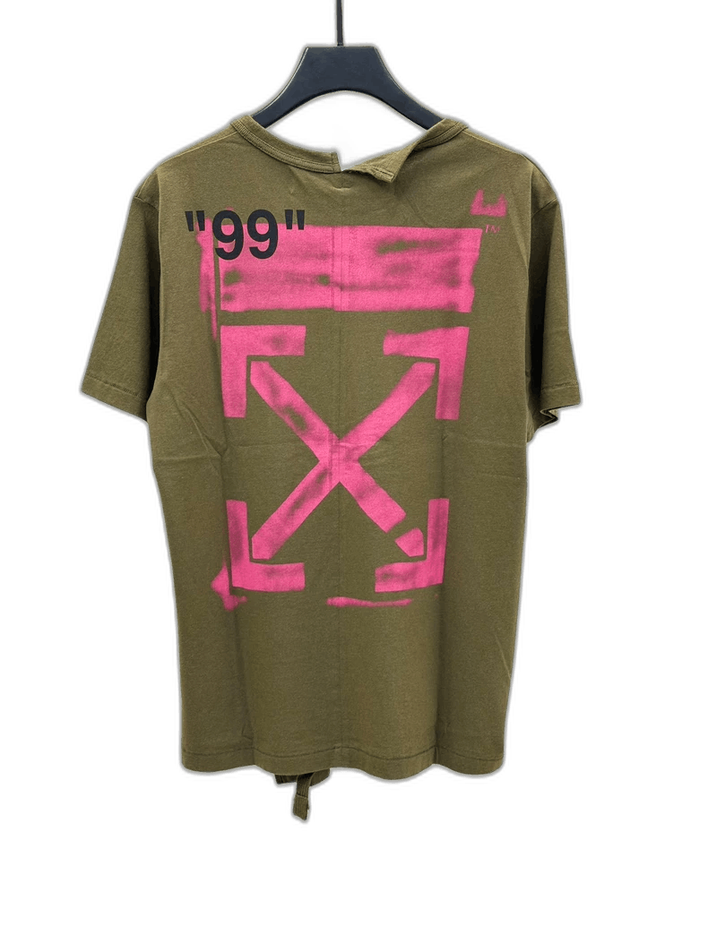 OFF-White 99 graffiti short sleeve T-shirt