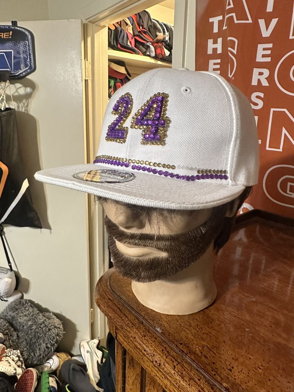 NBA × Vintage Vintage NBA LA Lakers “Kobe Bryant” hat 90s Size ONE SIZE - 6 Thumbnail