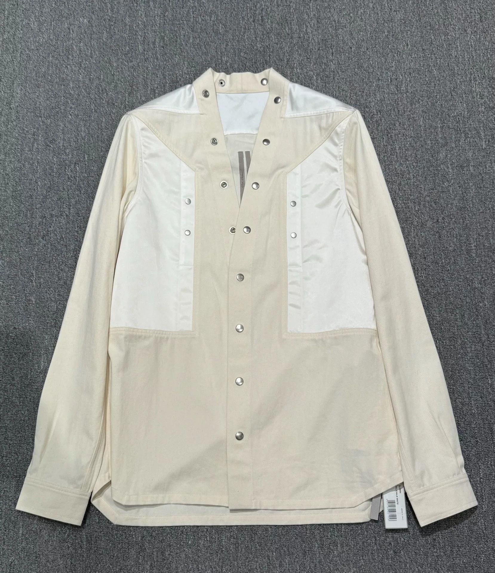 Rick Owens Long Sleeve V-Neck Shirt