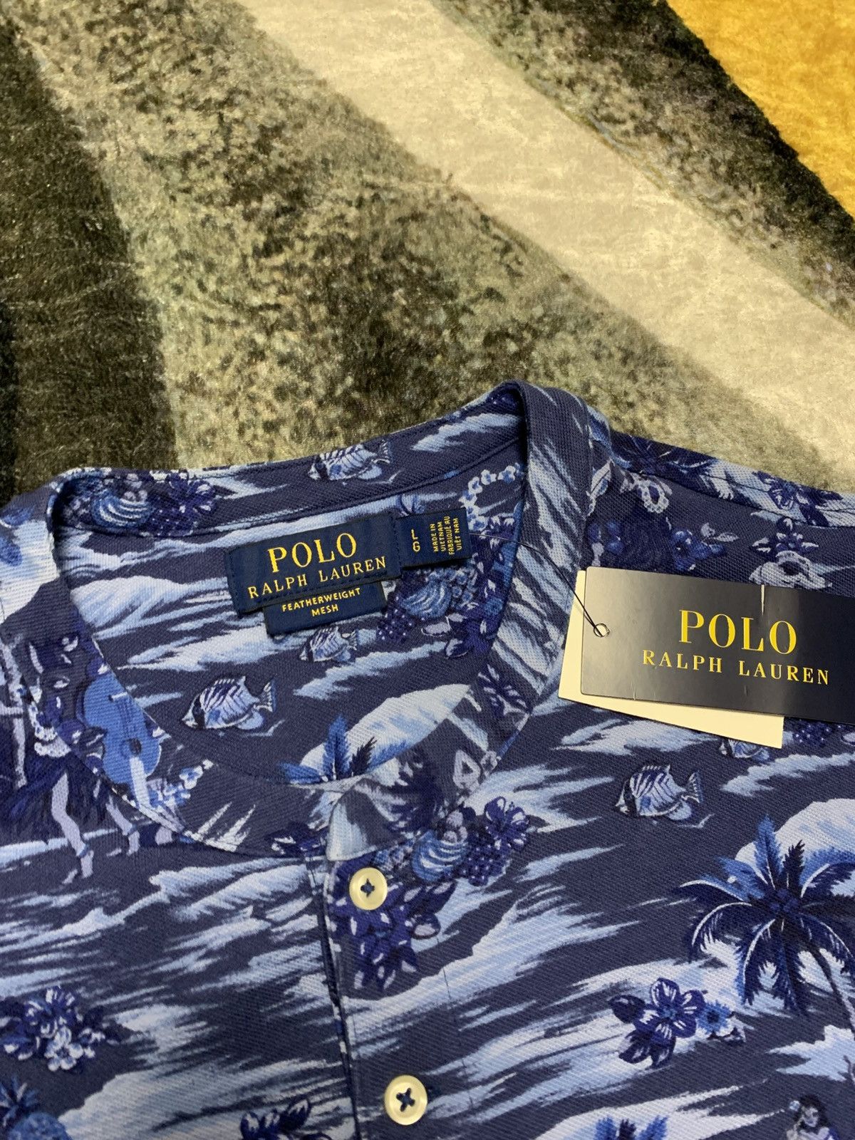 Polo Ralph Lauren Polo Ralph Lauren Shirt Beach Tropical Brand New Size ONE SIZE - 3 Thumbnail