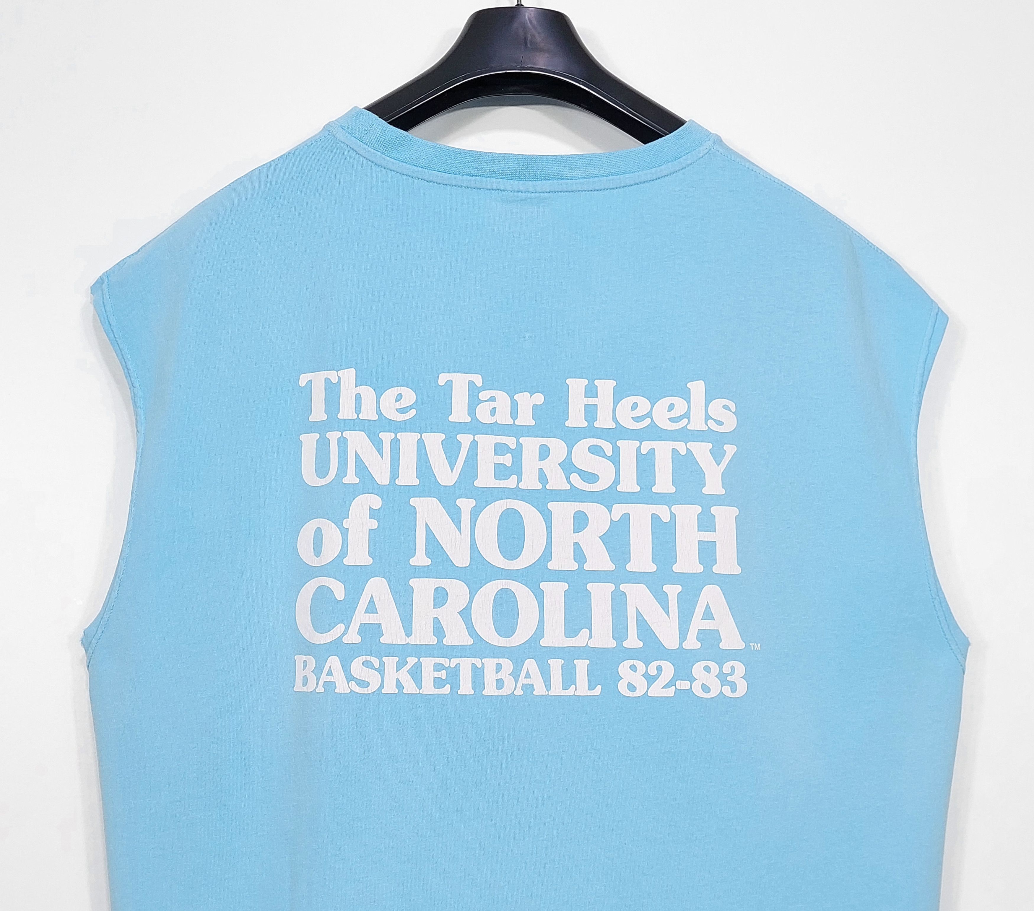 Eric Emanuel EE U of NC sleeveless tshirt - baby blue XL Size US XL / EU 56 / 4 - 8 Thumbnail