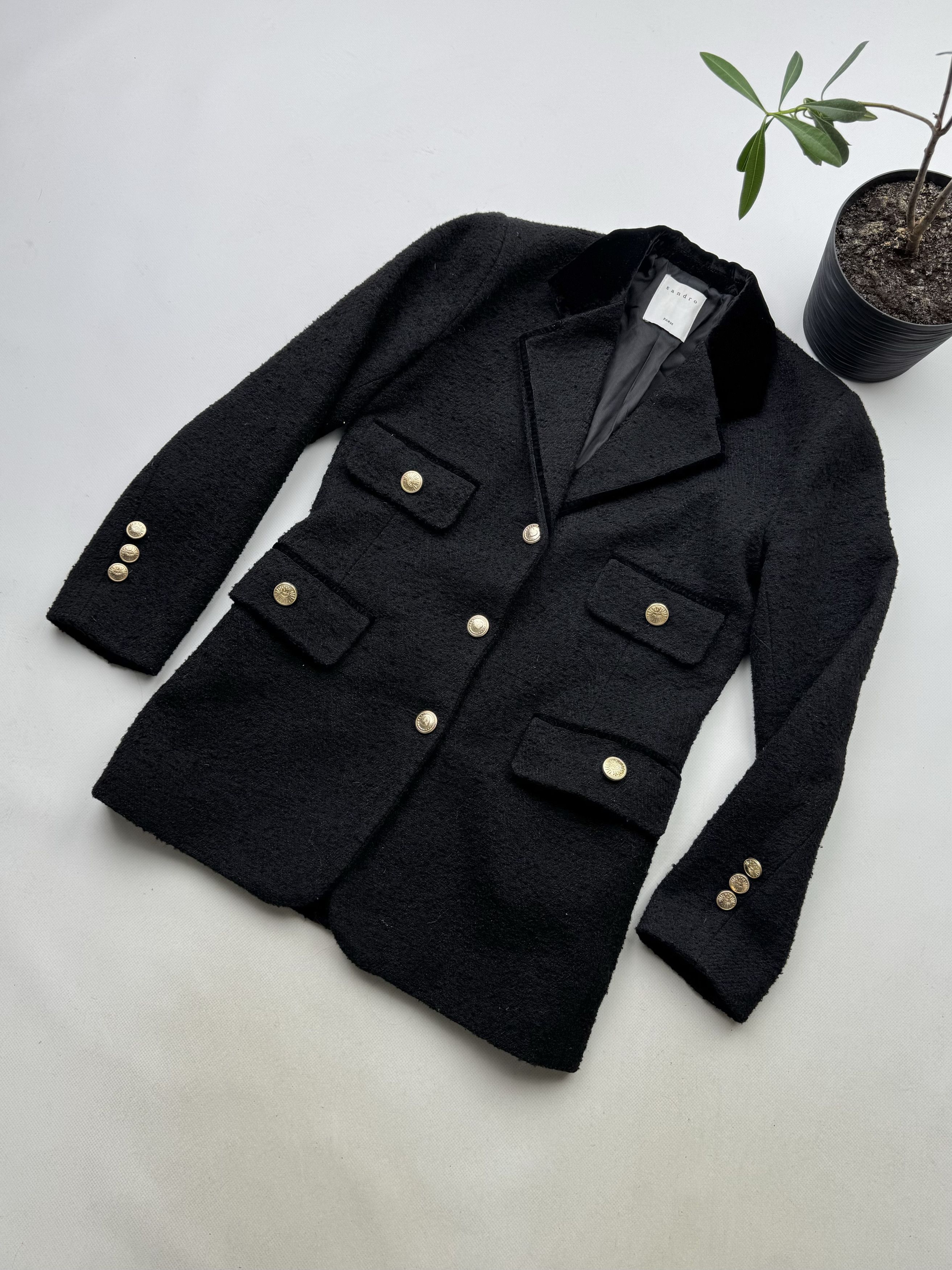 Sandro Sandro Coat (152) Size XS / US 0-2 / IT 36-38 - 1 Thumbnail