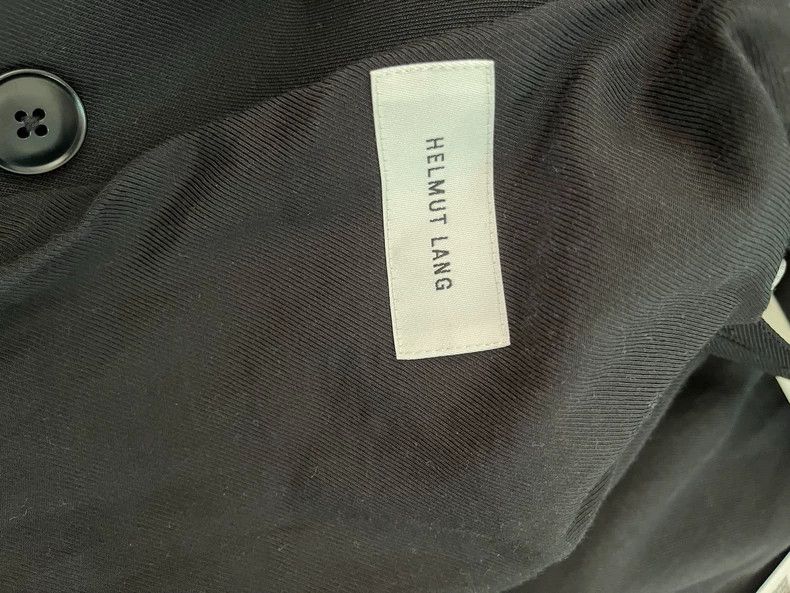 Helmut Lang HELMUT LANG Black coat Size US XS / EU 42 / 0 - 6 Thumbnail