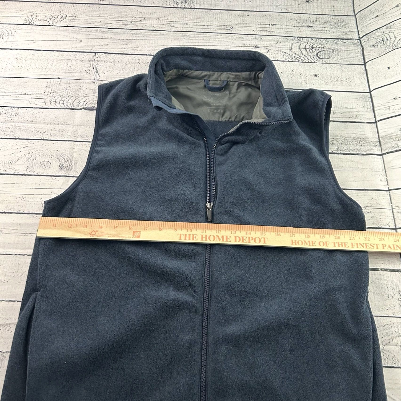Vintage Mack Weldon Fleece Full Zip Vest Men XL Blue Size US XL / EU 56 / 4 - 3 Thumbnail