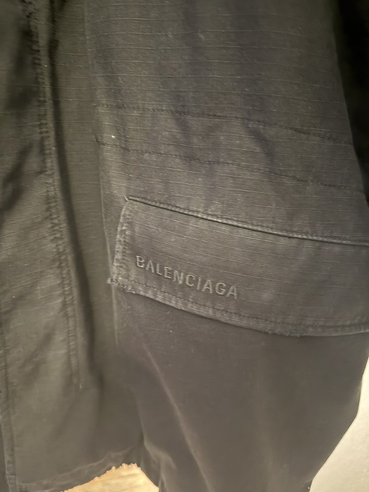 Balenciaga Balenciaga SS24 Runway Ripstop Military Parka – Size 3 Size US L / EU 52-54 / 3 - 5 Thumbnail