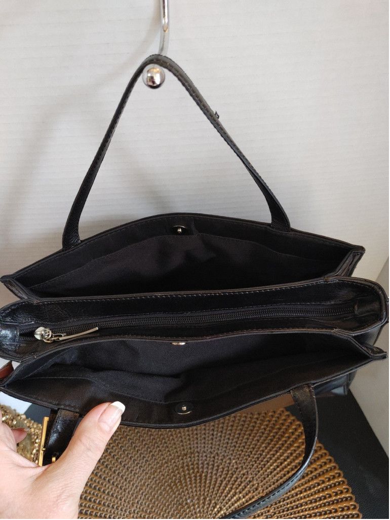 Vera Pelle Pelle Studio Roma Leather Handbag Size ONE SIZE - 8 Thumbnail
