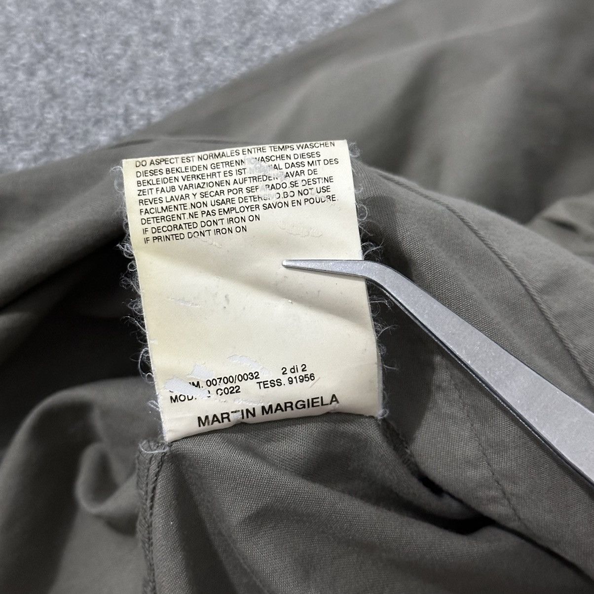 Maison Margiela Maison Martin Margiela - Line 6 - L/S Button Down shirt Size S / US 4 / IT 40 - 11 Thumbnail