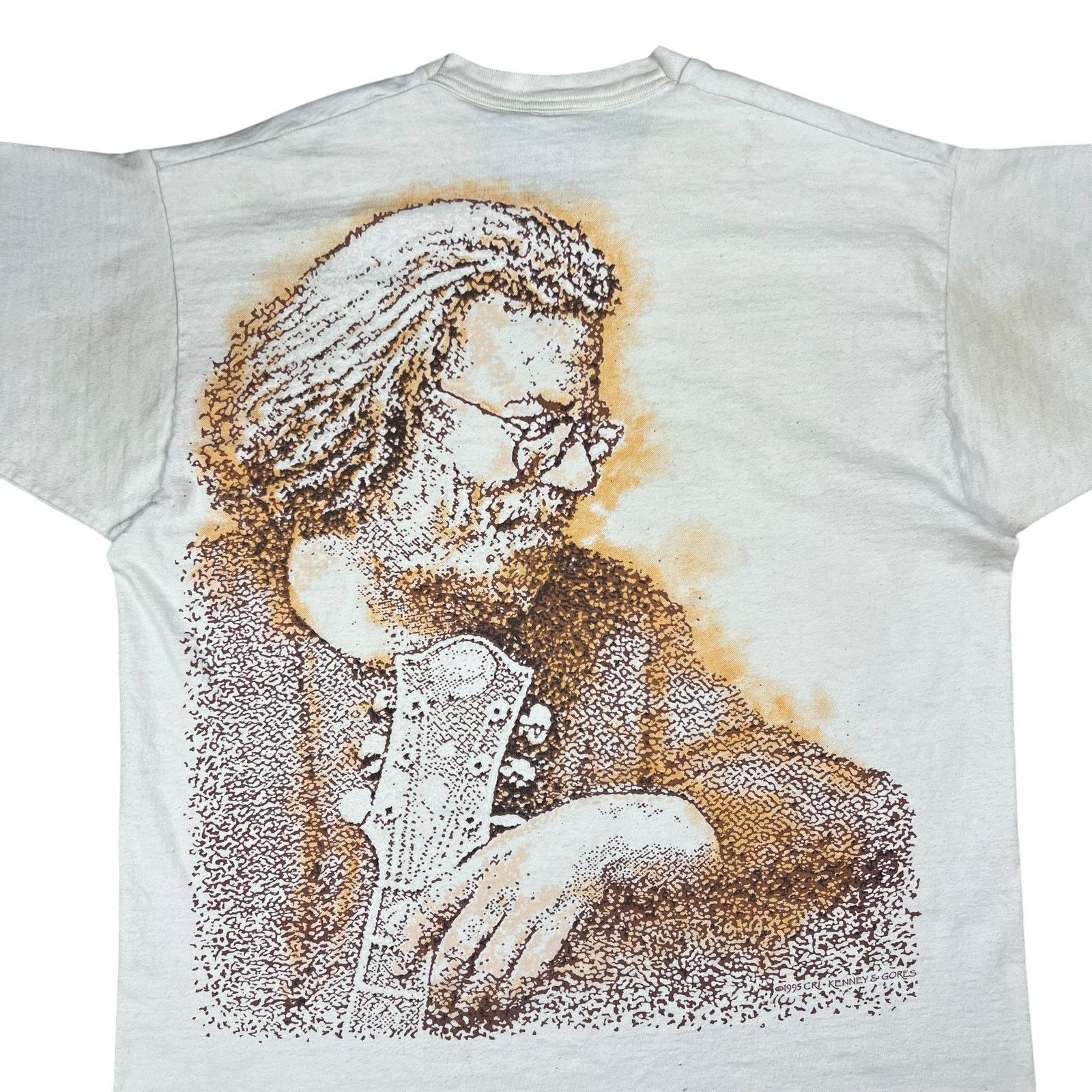 Band Tees × Grateful Dead × Vintage 1995 Liquid Blue Jerry Garcia Grateful Dead AOP band tee Size US XL / EU 56 / 4 - 9 Thumbnail