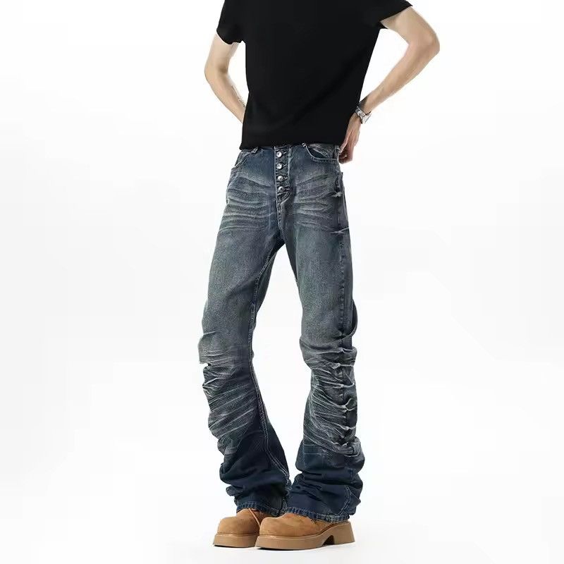Vintage flared hiphop jeans Size US 33 - 3 Thumbnail