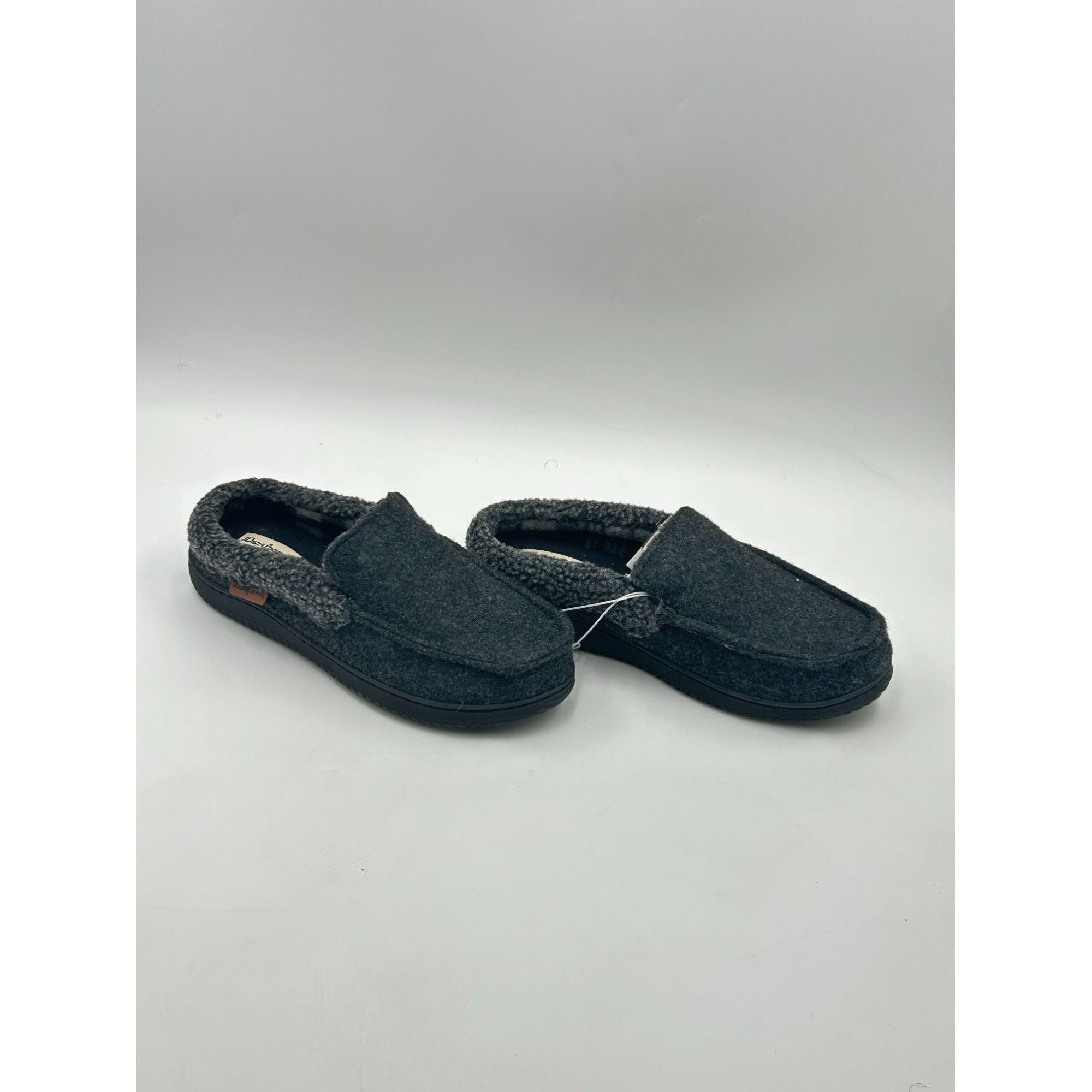 Other Dearfoams Mens Slippers M 9-10 Black Memory Foam Indoor Outd Size US 9 / EU 42 - 5 Thumbnail