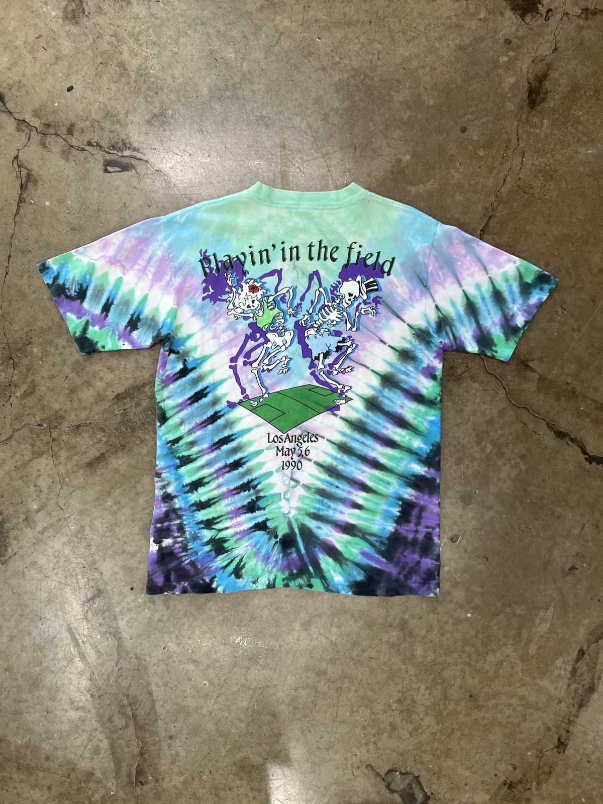 Band Tees Vintage 90s Grateful Dead Soccer Bike Los Angeles Tee Large Size US L / EU 52-54 / 3 - 5 Thumbnail