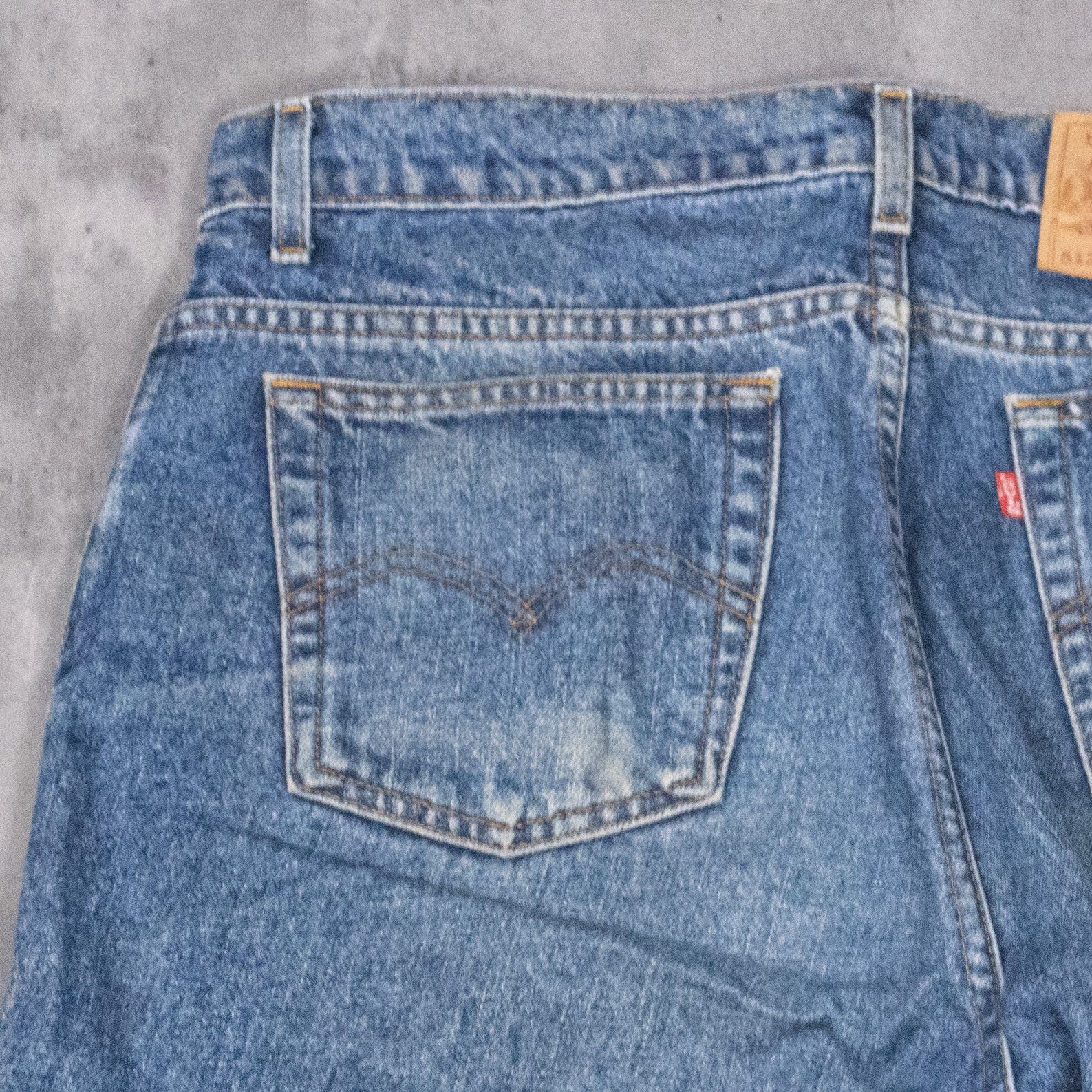 Levi's Vintage Clothing Vintage 1990s Levis 512 Midwash Baggy Relax Fit Denim Pants Size US 34 / EU 50 - 16 Thumbnail
