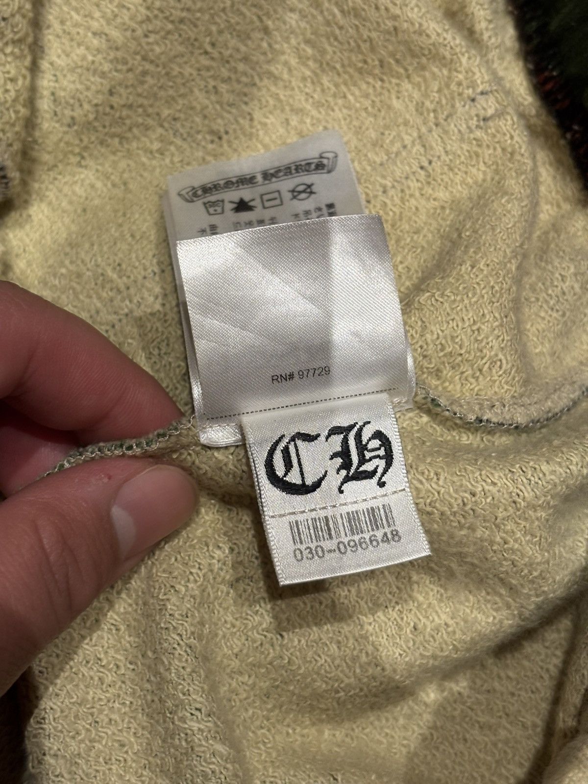 Chrome Hearts Chrome Hearts Matty Boy Camo Caution Sweatpants Size US 36 / EU 52 - 11 Thumbnail