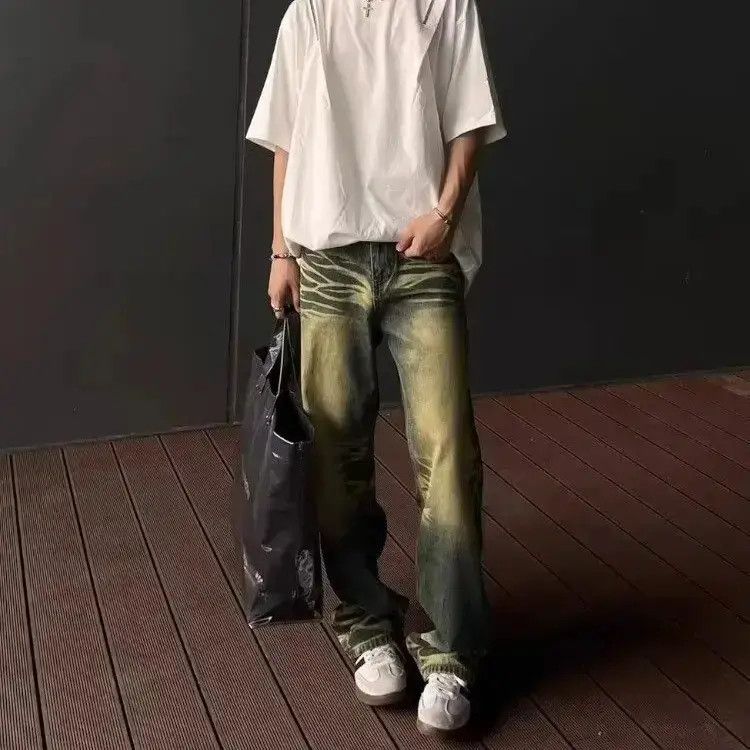 Japanese Brand Retro washed micro flared jeans Size US 32 / EU 48 - 1 Thumbnail