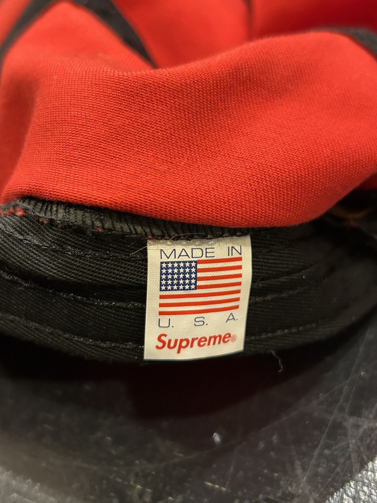 Supreme Supreme 6 Panel Cap Red Size ONE SIZE - 5 Thumbnail