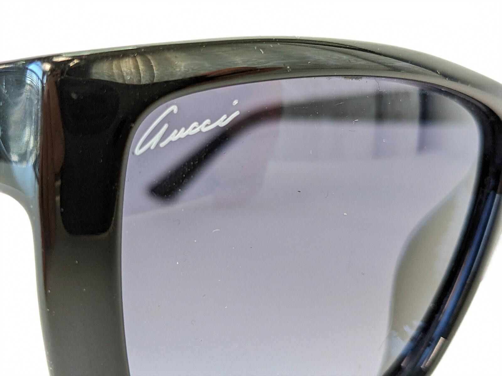 Gucci Gucci GG 3716/S Sunglasses Italy | Textured Black Square Size ONE SIZE - 4 Thumbnail