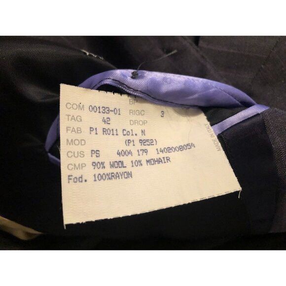 Paul Smith paul smith men's 90%wool sport coat jacket blazer size: 42R Size 42R - 5 Thumbnail