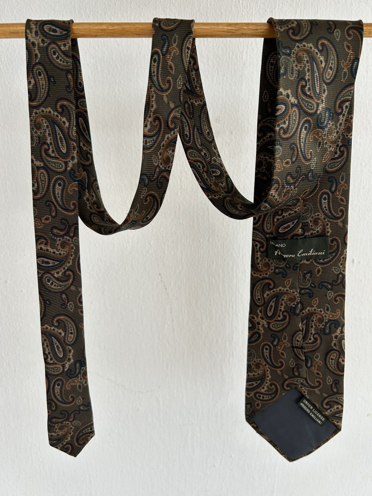 Other Angero Emilliano Paisley Vintage Tie Size ONE SIZE - 2 Thumbnail