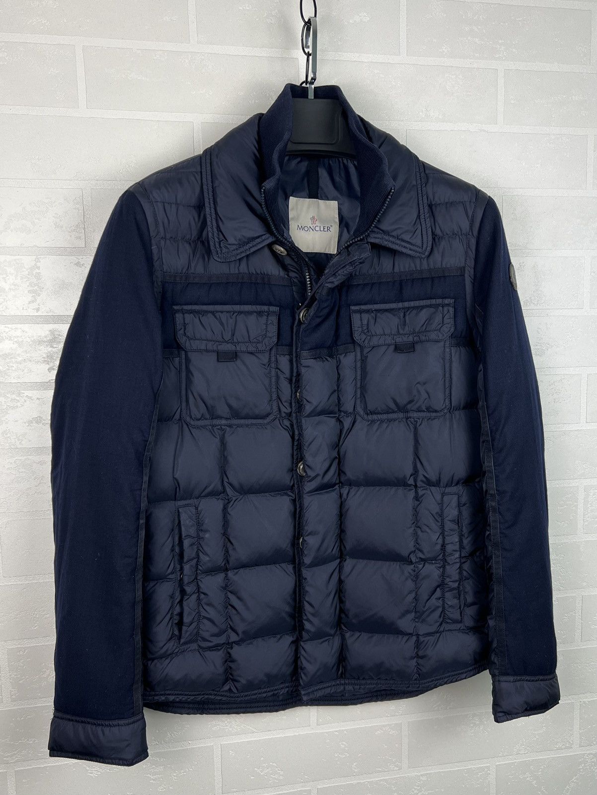 Moncler MONCLER Jacket Down Puffer BLAIS GIUBBOTTO Patch Logo Size US M / EU 48-50 / 2 - 2 Thumbnail