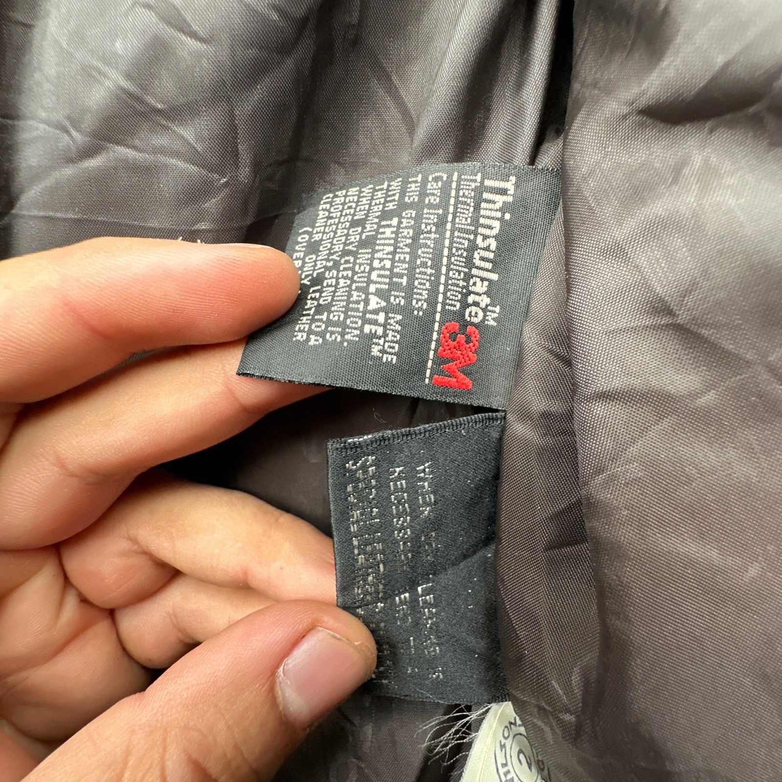 Other Wilsons Leather Experts Thinsulate Full Zip Bomber Jacket XL Size US XL / EU 56 / 4 - 8 Thumbnail
