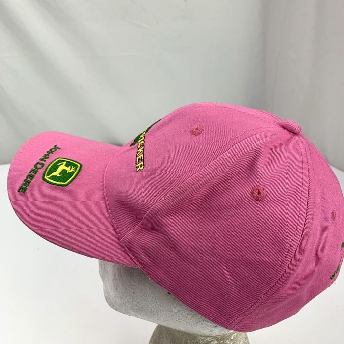 John Deere John Deere Sydenstricker Pink Ball Cap Hat Adjustable ...